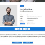 En İyi Portföy, CV Ücretsiz Blogger Şablonları
